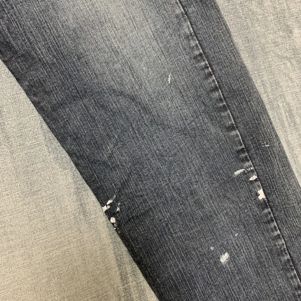 Levi's 505 Jeans Mens 34x32 Blue Denim Dark Wash Comfort Regular Fit Bootcut Leg